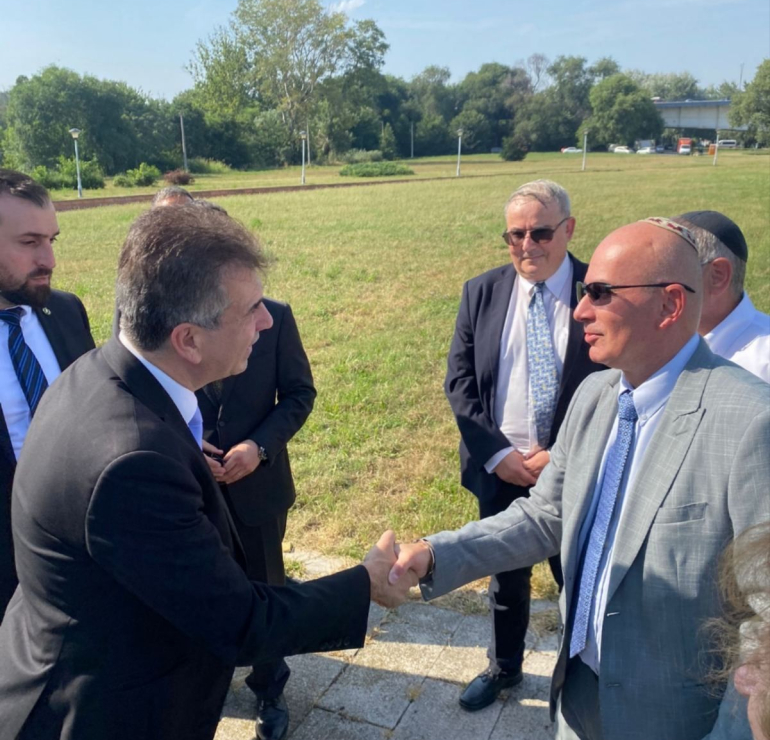 Ministar spoljnih poslova Izraela obišao Memorijalni centar Staro sajmište