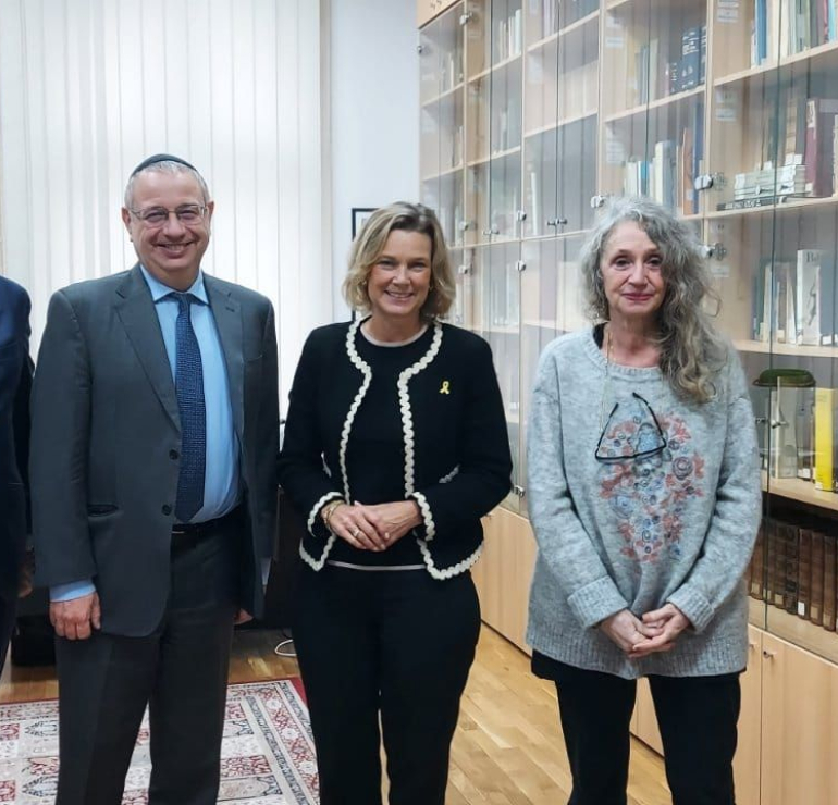 Koordinatorka Evropske komisije za borbu protiv antisemitizma u poseti SJOS