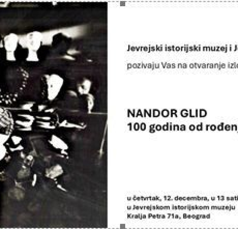 Otvaranje izložbe Nandor Glid 100 godina od rođenja